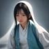 林晓晴，时尚内容编辑，专注中年女性穿着健康研究，短发干练形象，背景为简洁书架